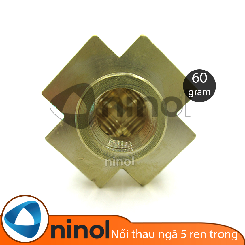 Nối thau ngã 5 ren trong