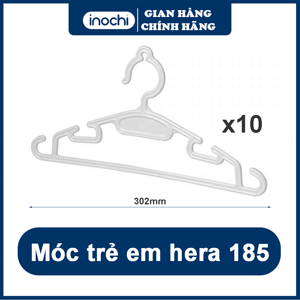 [combo] Móc treo quần áo  set Móc nhựa đa năng treo Hara inochi người lớn và Trẻ em