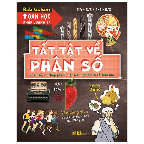Fahasa - toán học khắp quanh ta - tất tật về phân số