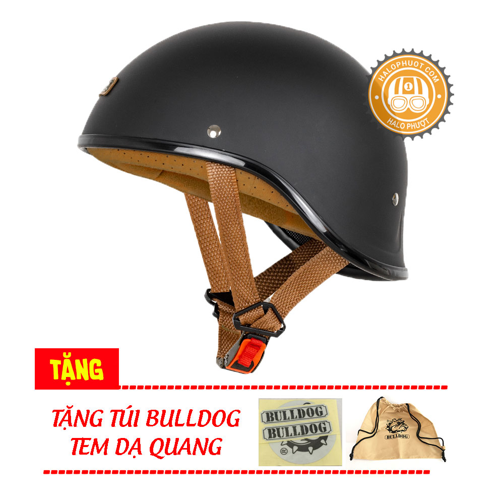 Mũ bảo hiểm Bulldog GANG nửa đầu