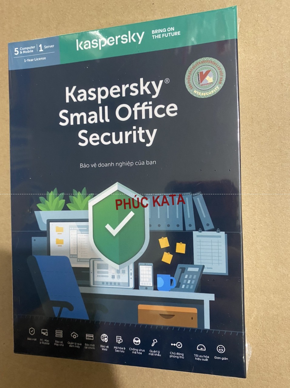 Kaspersky Small Office Security 01 File Server  + 05 PC (1 Năm )Chính Hãng NTS