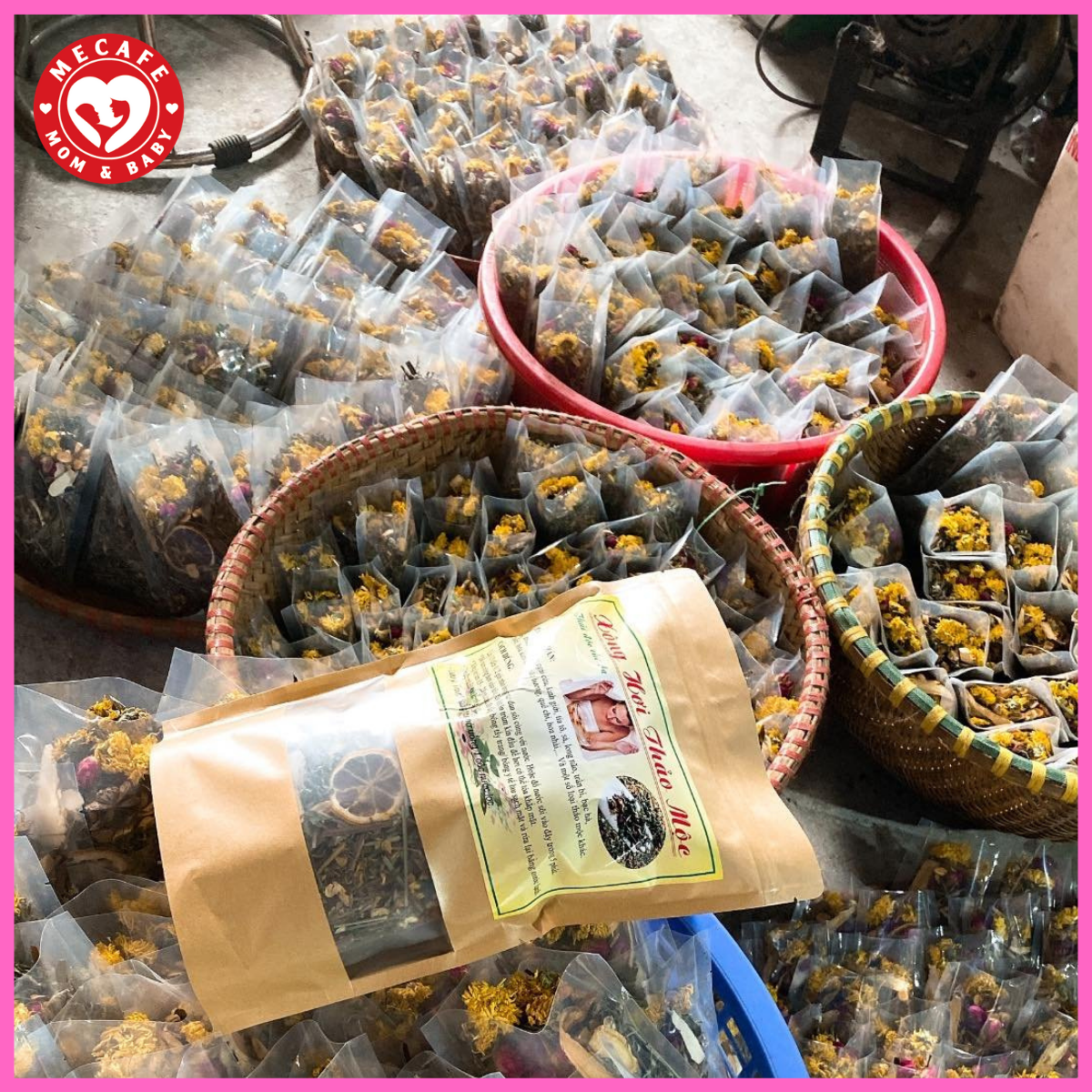 [HCM]Thảo mộc xông mặt sau sinh Handmade (12 lần xong)
