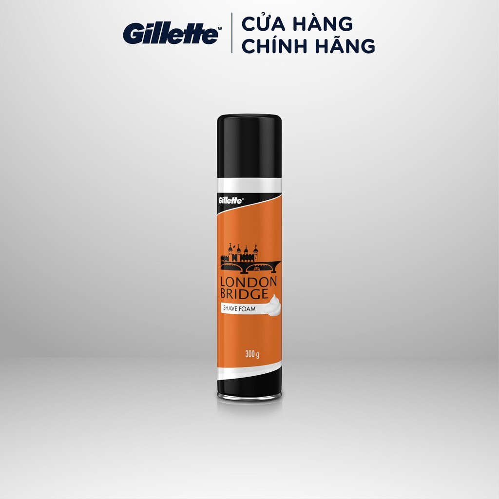 [CHÍNH HÃNG] Bọt Kem Cạo Râu Familiar Gillette London Bridge 300g 275G 300G 3X