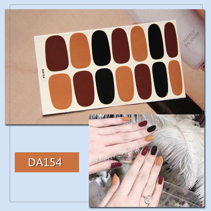 Sticker dán trang trí móng tay họa tiết dễ thương mã DA141 - DA160