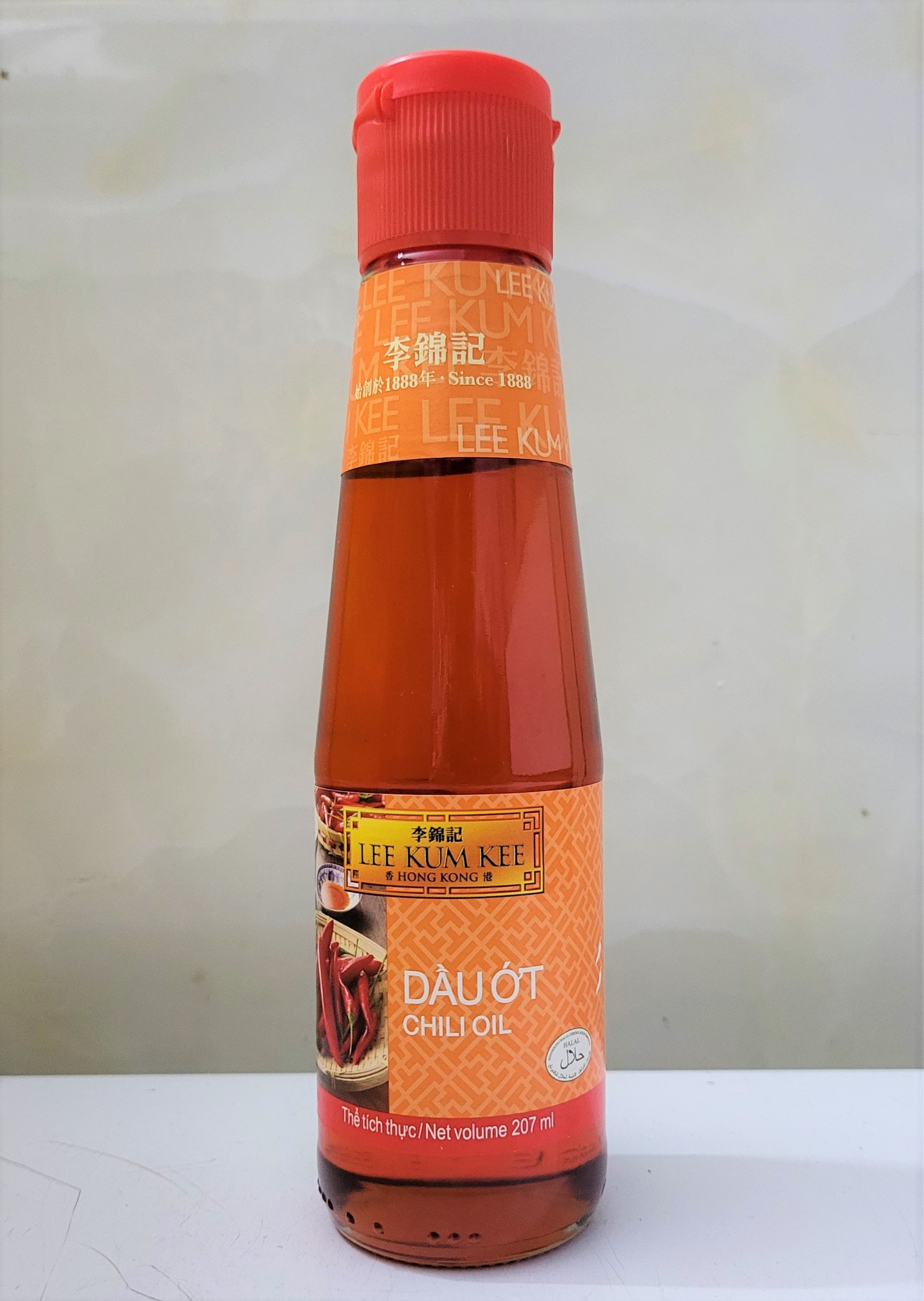 [Chai 207ml] DẦU ỚT [China] LEE KUM KEE Chili Oil (halal)