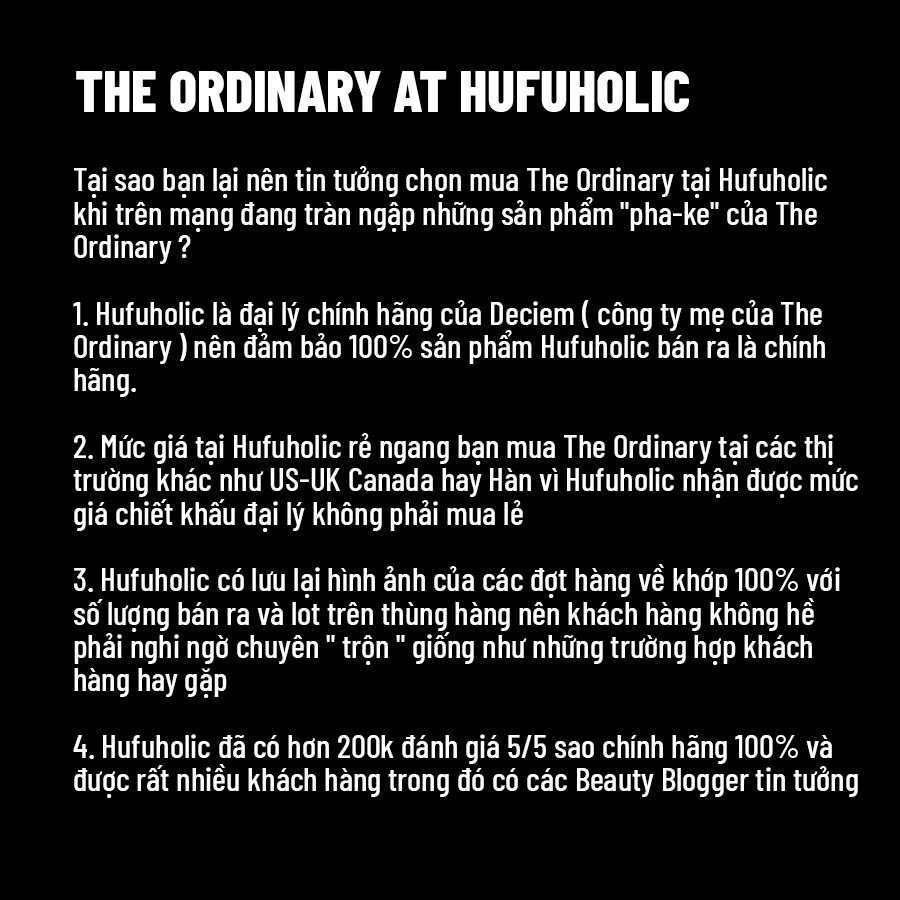 THE ORDINARY - Tẩy da chết hoá học AHA 30% + BHA 2% Peeling Solution