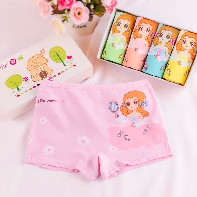 Quần chip đùi QC cho bé gái (8-30kg)