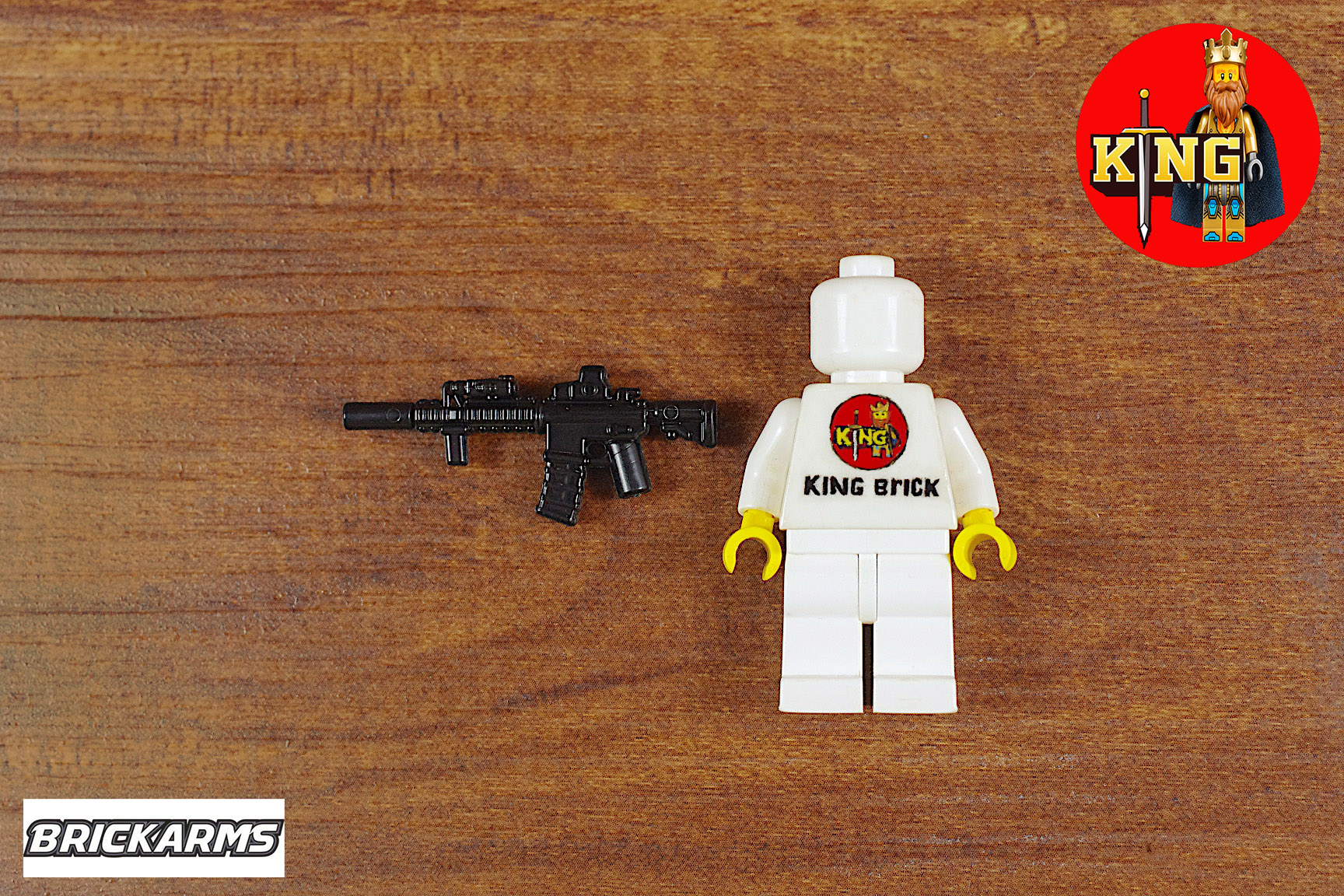 [Ảnh thật] [Chính hãng] BrickArms® M4 Force Recon w/ PEQ Black PEQ
