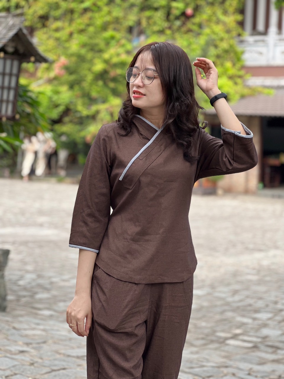 ĐỒ LAM ĐI CHÙA MẪU CHUI NHẬT VẢI LINEN