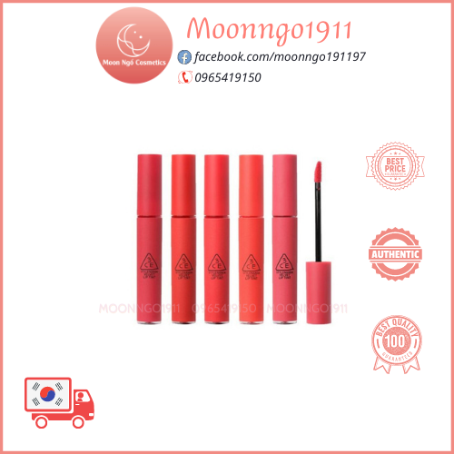 Son kem lì 3ce vevet lip tint