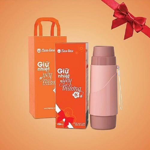 (XẢ KHO 5 NGÀY) Bình ủ Rạng Đông- Phích giữ nhiệt Rạng Đông- 450ml -