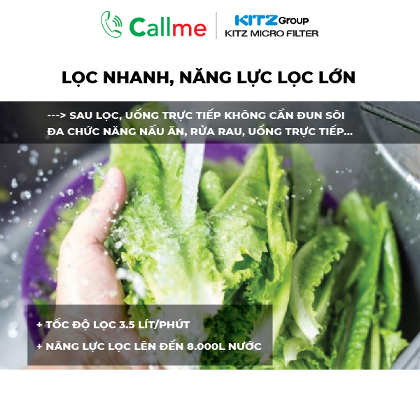 Bộ Lọc Nước Nhật Bản Kitz OSSC-4 (Sản phẩm chính hãng - Lọc nước giữ khoáng - Made in Japan)