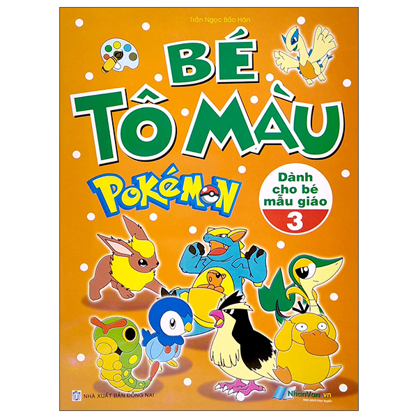 Fahasa - bé tô màu pokemon - tập 2