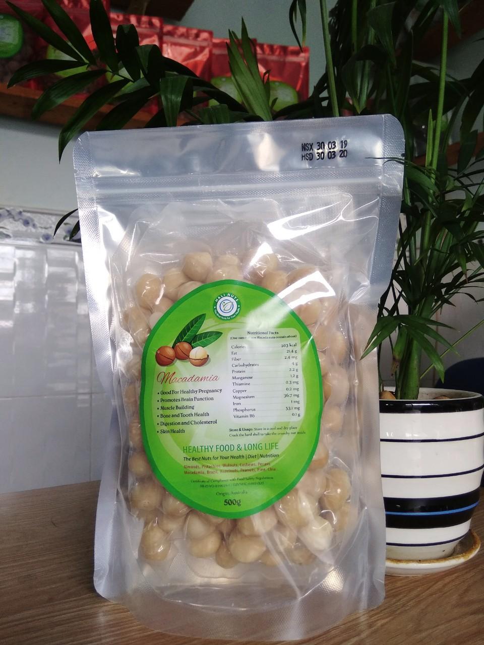 [HCM]Nhân hạt Macca Úc (500gr) - Hạt Macca tách vỏ