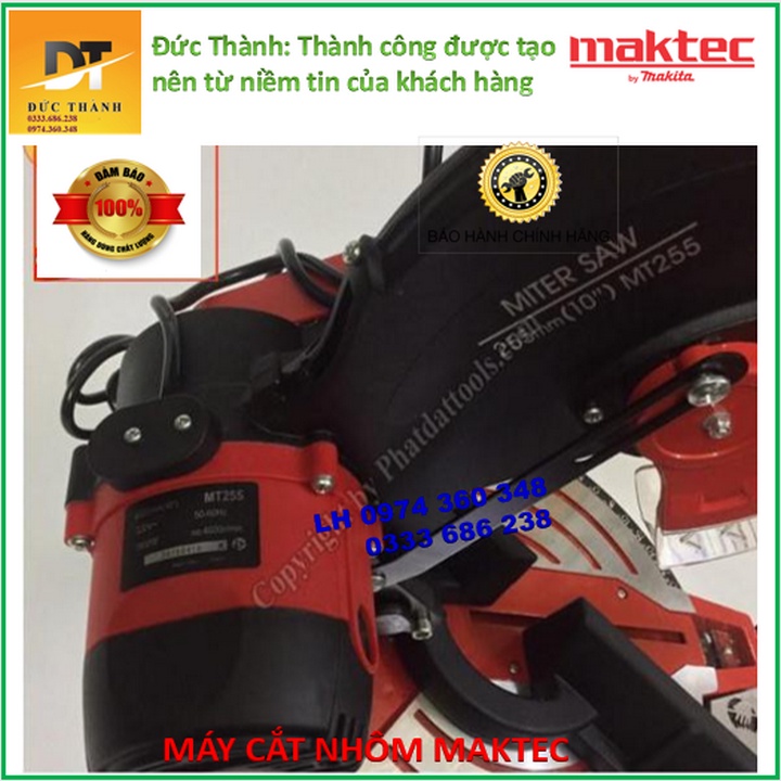 Máy Cắt Nhôm Maktec Mt255