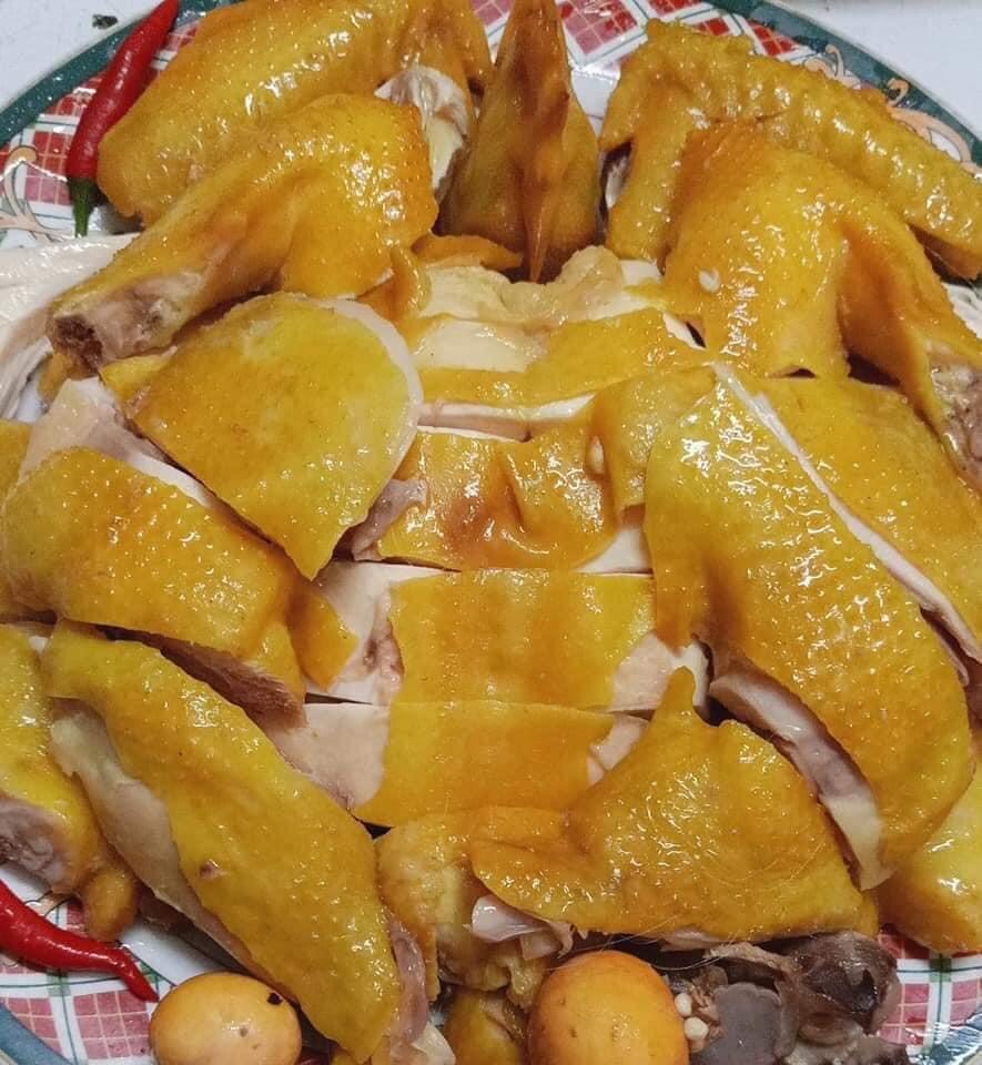 Gà Ủ Muối, Gà Hun khói