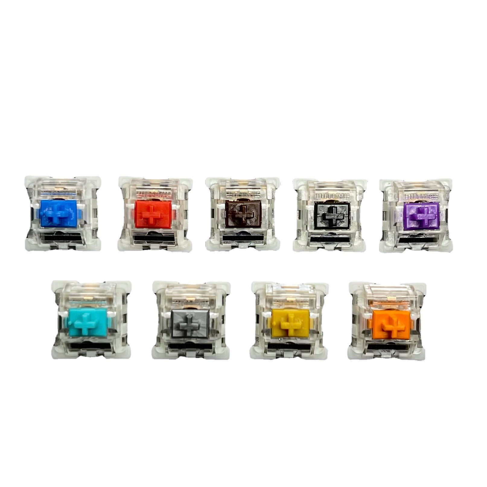 Outemu 3-Button Keyboard Switch Set - Blue/Red/Brown/Black - High-Quality Mechanical Gaming Keyboard Replacement Parts