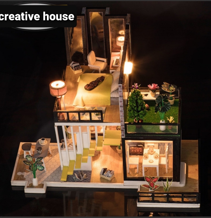 Mô hình nhà gỗ DIY - May and House