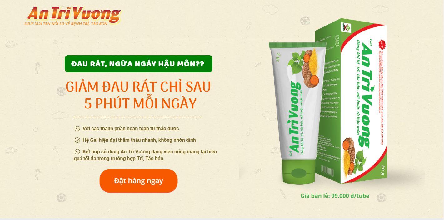 An Trĩ Vương Gel 20g