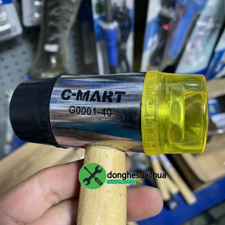 [HCM]Búa lắp ráp 2 đầu thân gỗ C-Mart G0002-40