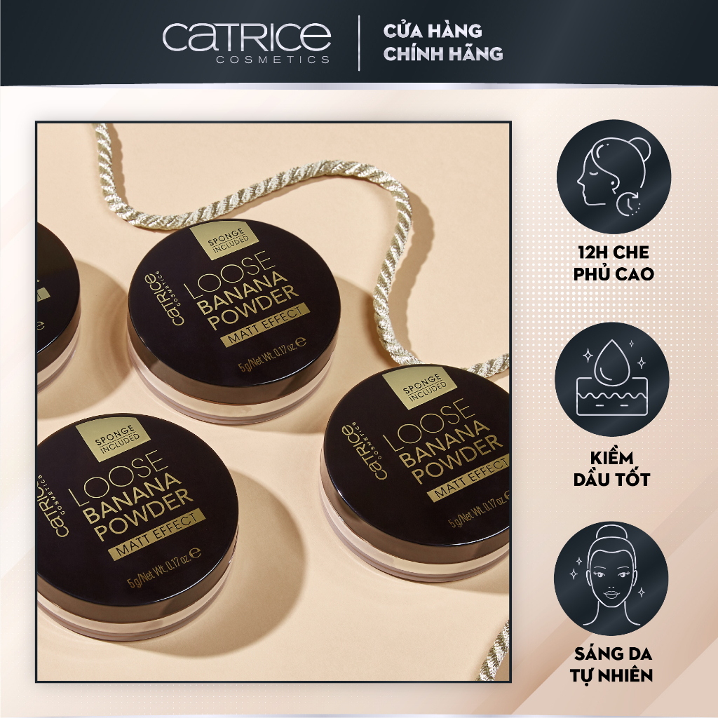 Phấn Phủ Bột Catrice Lose Banana Powder Matt Effect 5G