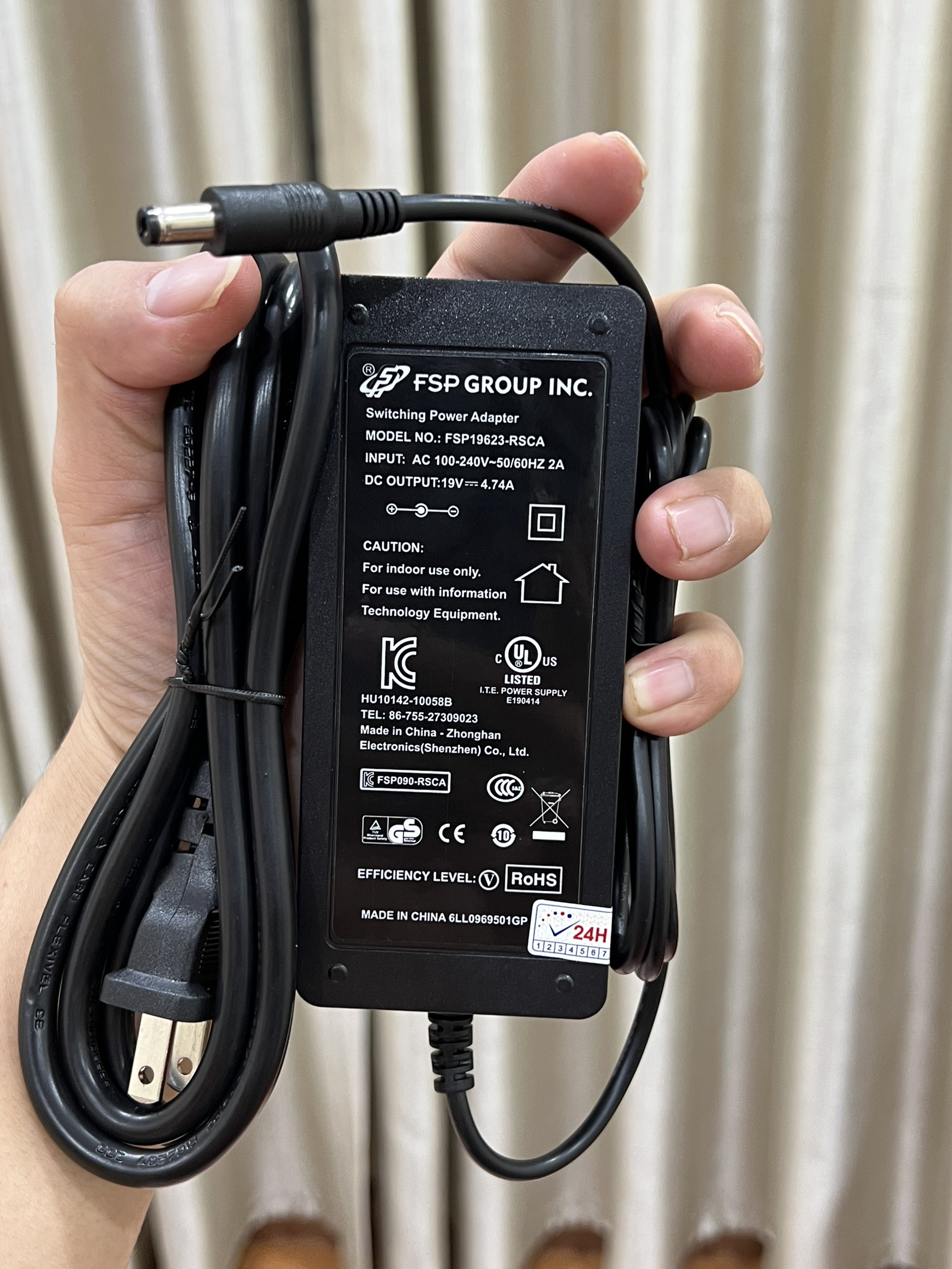 Adapter-nguồn pc intel nuc kit nuc7cjyh