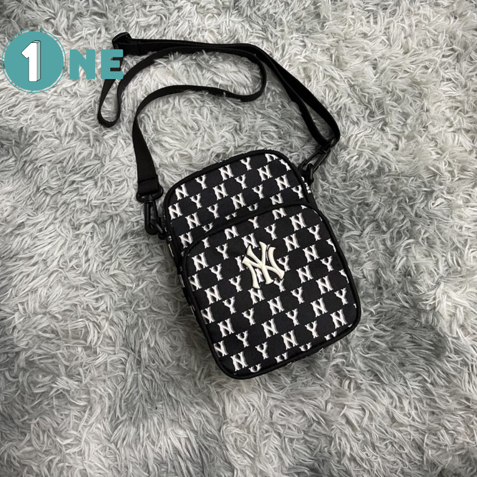 Túi Đeo Chéo Mini MLB NY Vintage Mini Bag Black Full Tag Code