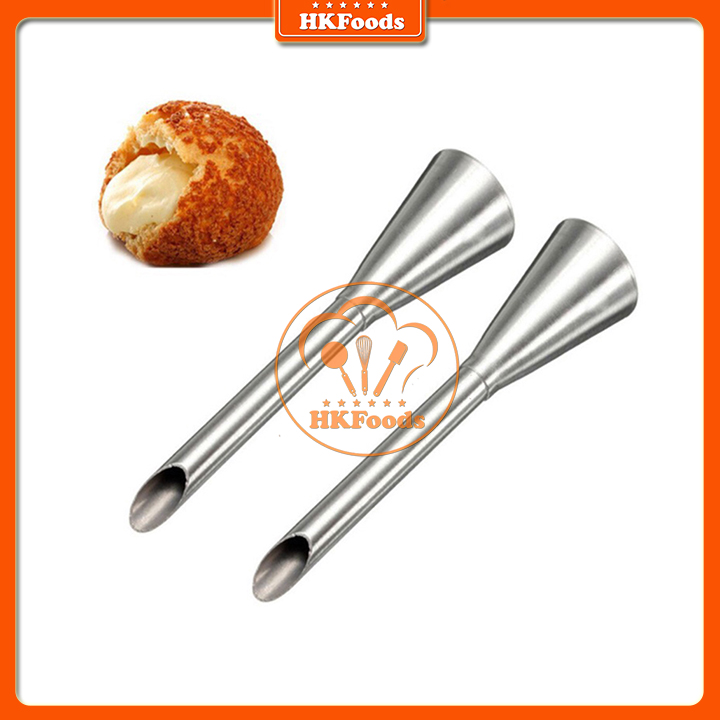 Bộ 02 đuôi bơm kem su inox cao cấp
