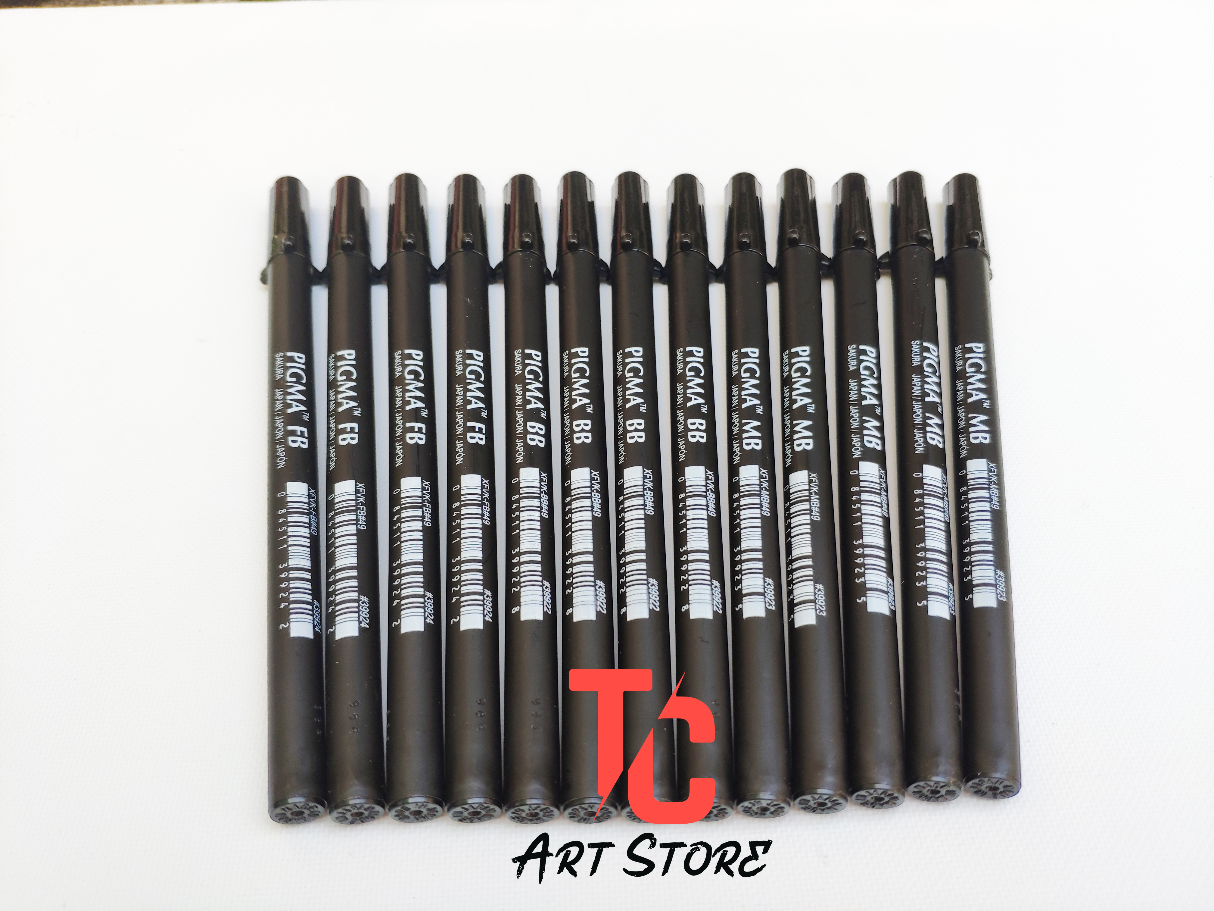 [TC Art Store] Bút Brush Pigma SAKURA vẽ kỹ thuật (size FB,MB,BB)
