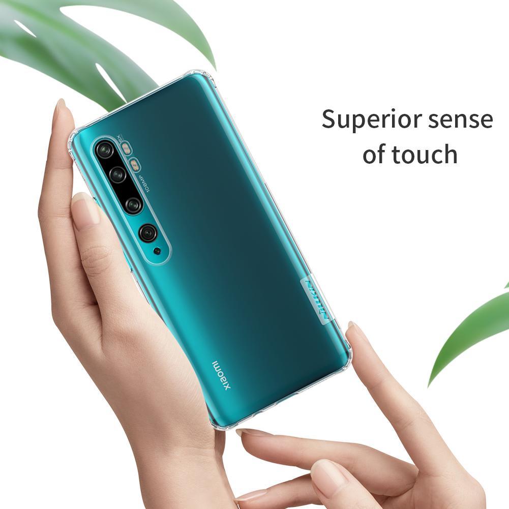 Ốp Xiaomi Mi Note 10 / Mi Note 10 Pro dẻo trong suốt (Loại đẹp)