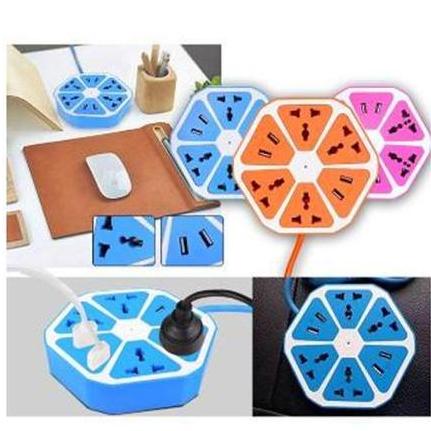 Ổ Cắm Điện Hình Trái Cam 2 Cổng USB
