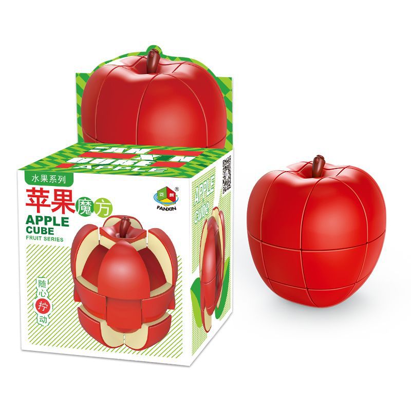 Panxin táo chanh chuối trái cây bậc ba khối rubik trái cây sáng tạo ba chàng lính ngự lâm mô hình màu rắn đồ chơi giáo dục