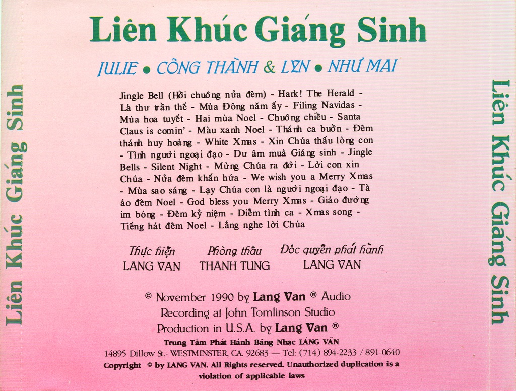[MDCD] Bộ 2 Đĩa CD Giáng sinh chọn lọc