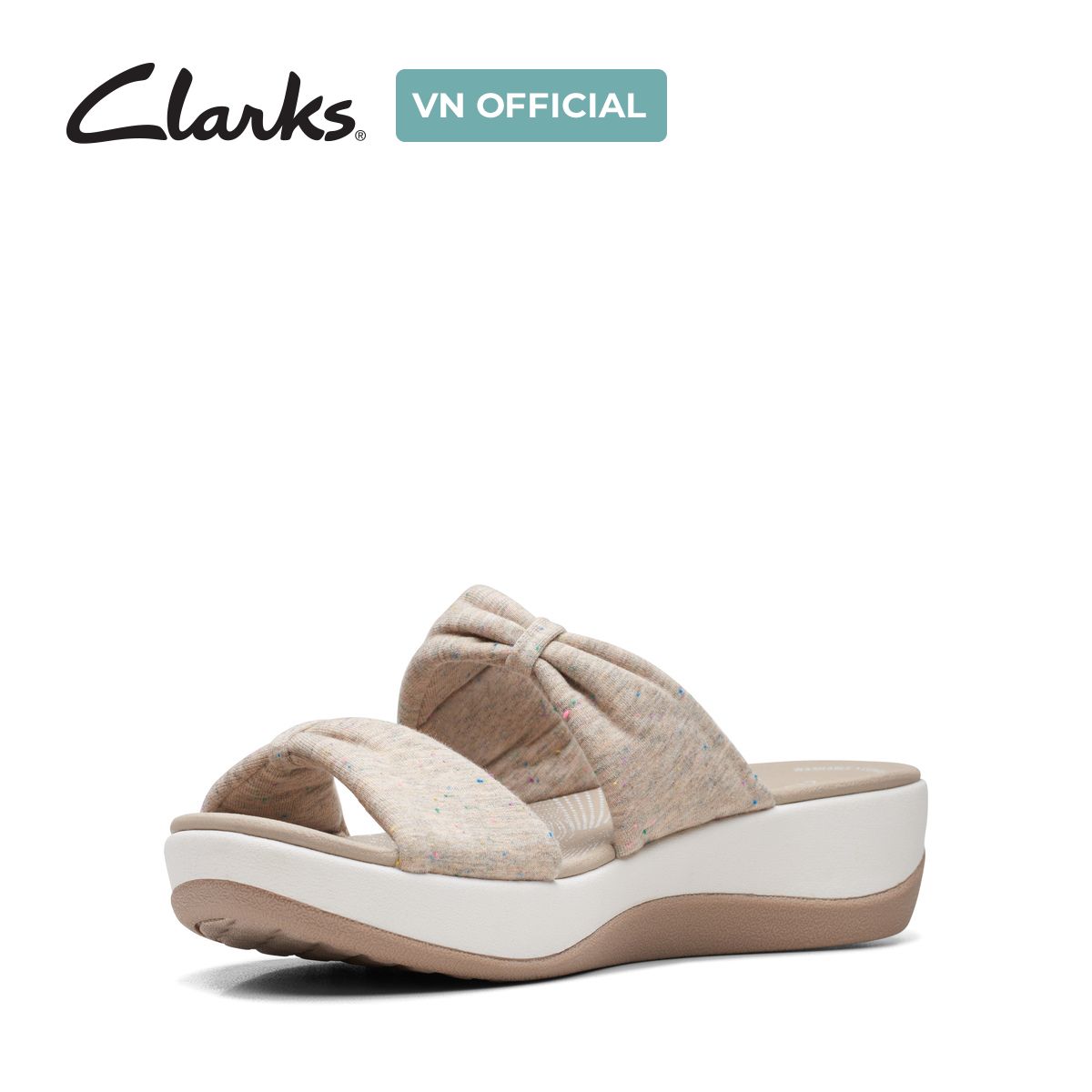 Dép Quai Ngang Vải Nữ Clarks - Arla Coast