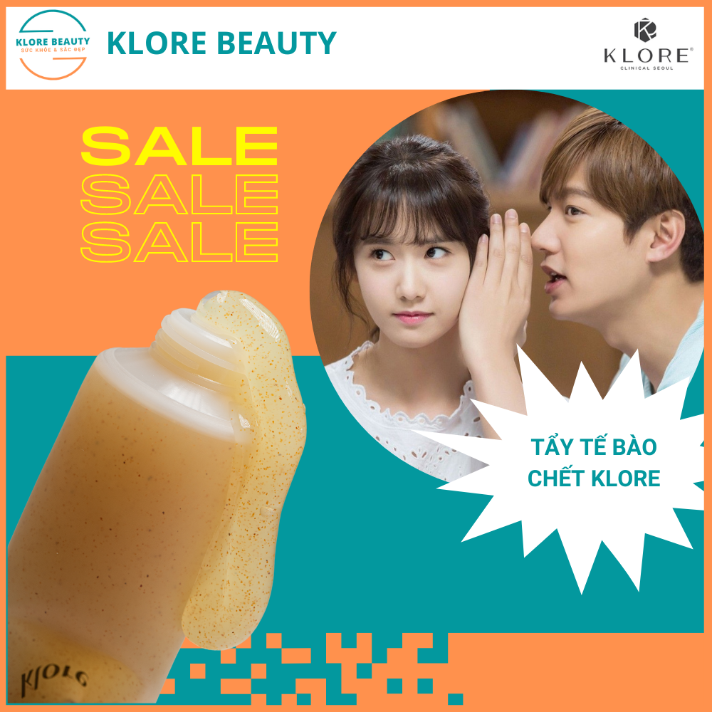 tẩy tế bào chết klore beauty