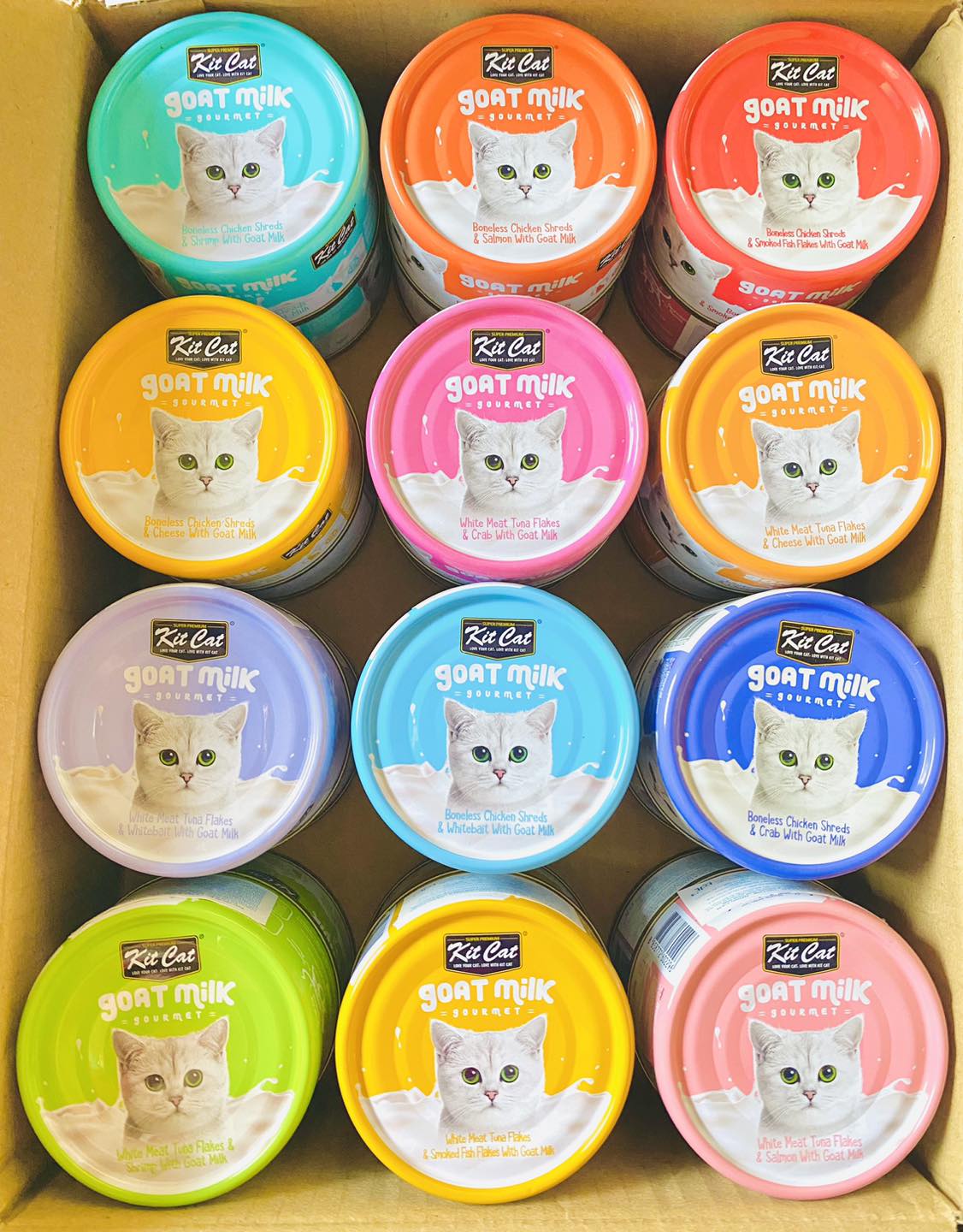PATE SỮA DÊ TƯƠI KITCAT-KIT CAT GOAT MILK 70GR