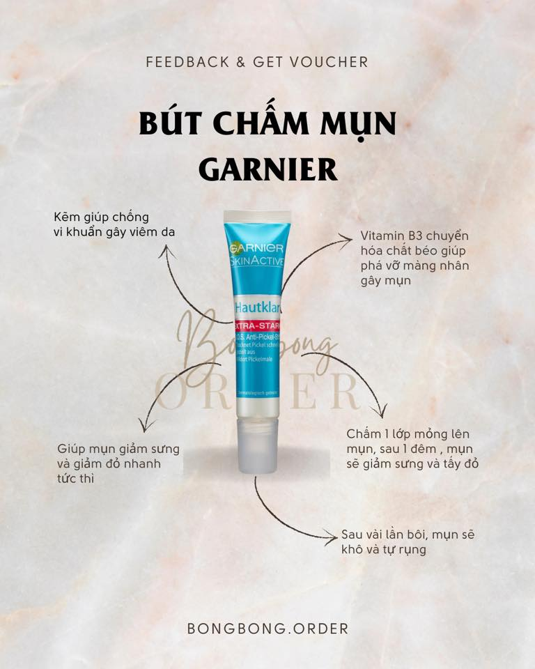 Bút chấm mụn Garnier