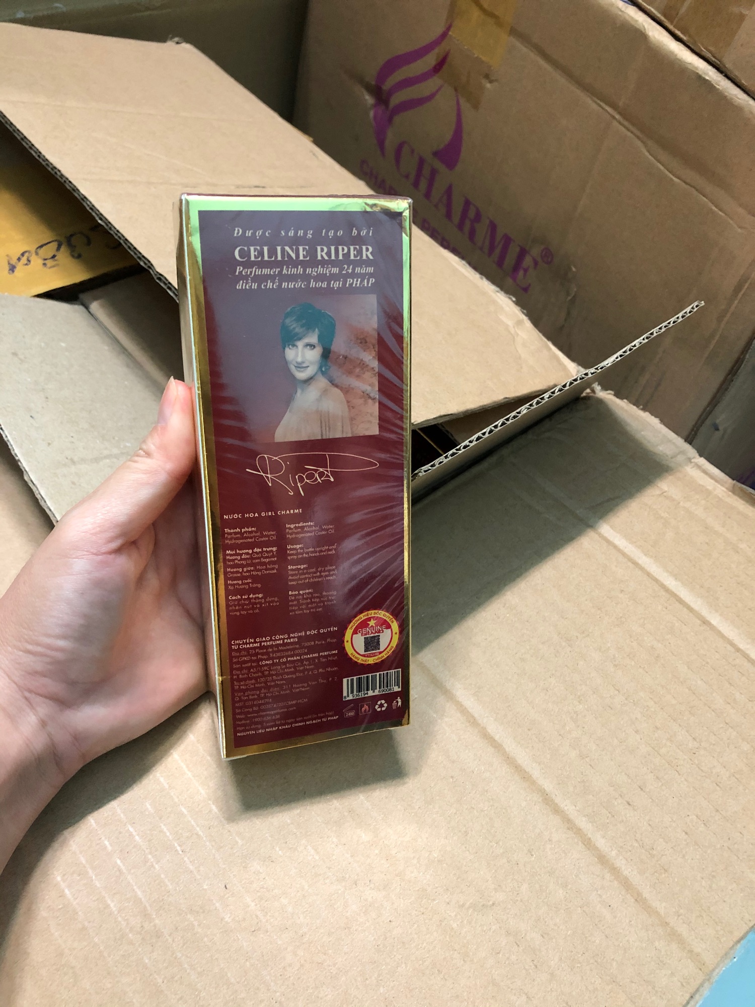 [HCM]Nước hoa nữ nữ gril char.me 75ml
