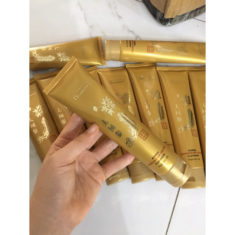 Sữa rửa mặt nhân sâm HQ Dr. Snow