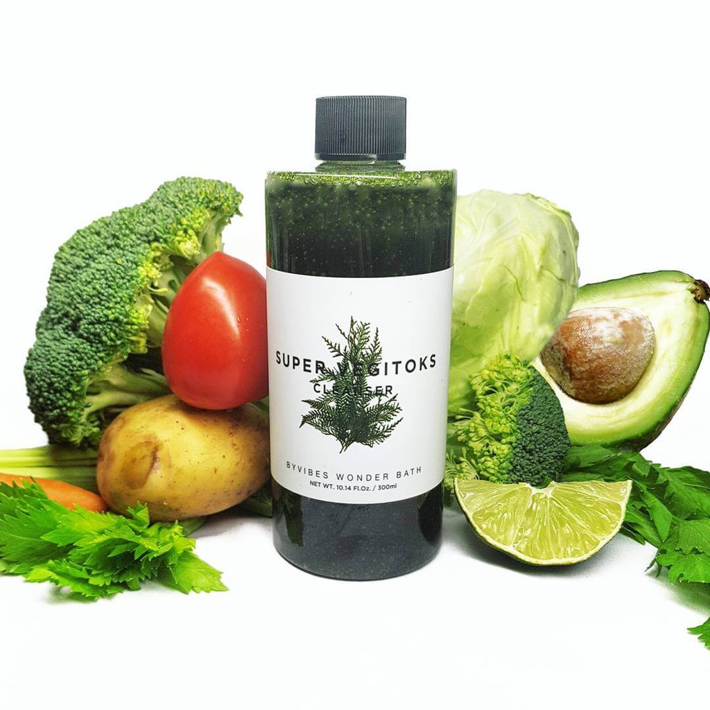Sữa rửa mặt thải độc chiết xuất rau củ quả Super Vegitoks Cleanser
