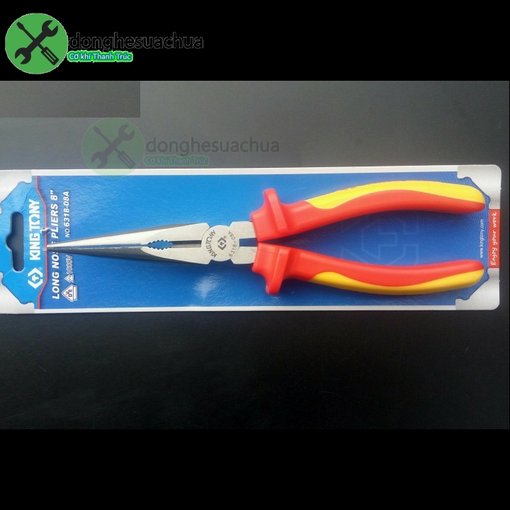 [HCM]Kềm mỏ nhọn Kingtony 6318-08A 1000V 8 inch