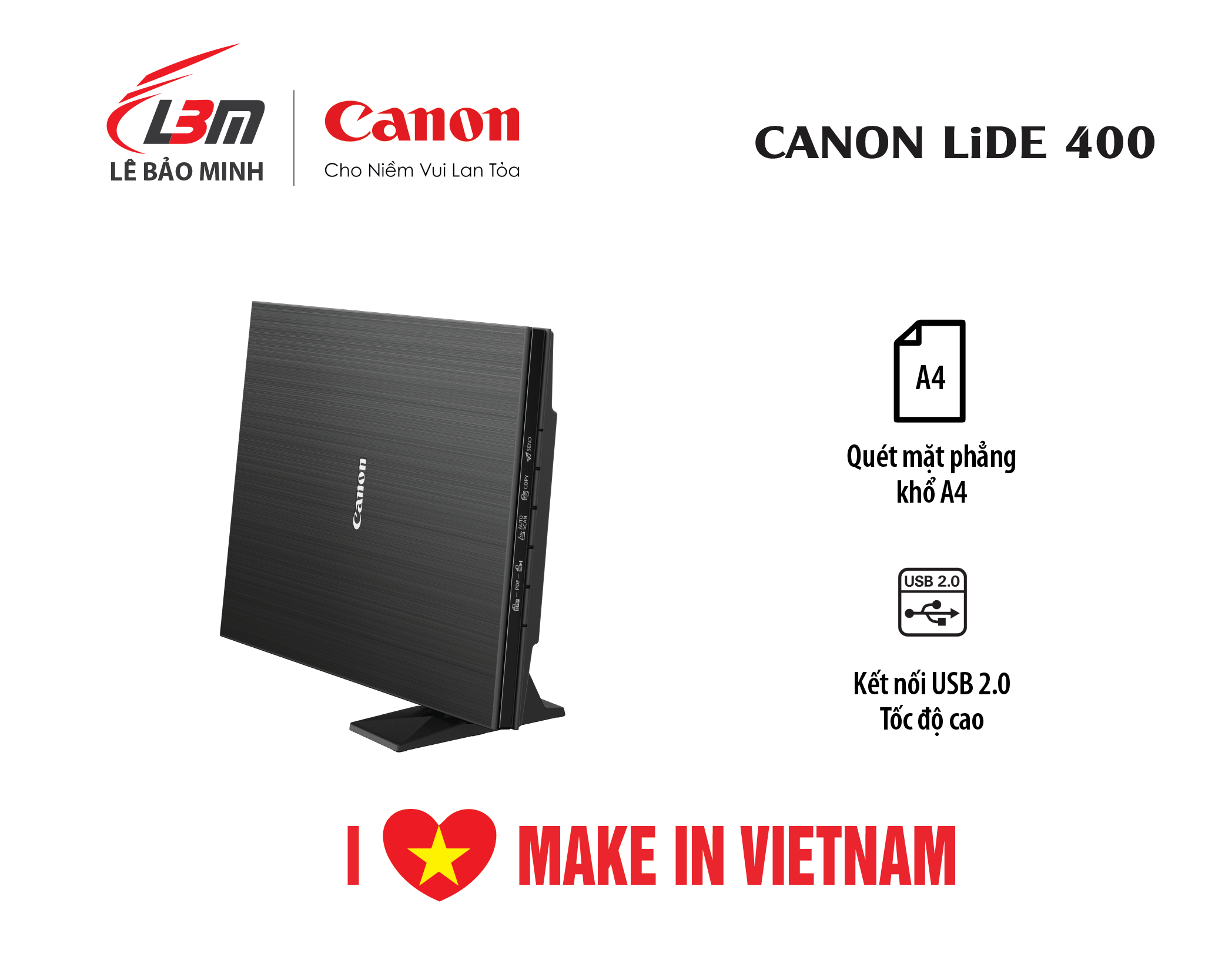 Máy Scan Canon Lide 400 Chính Hãng