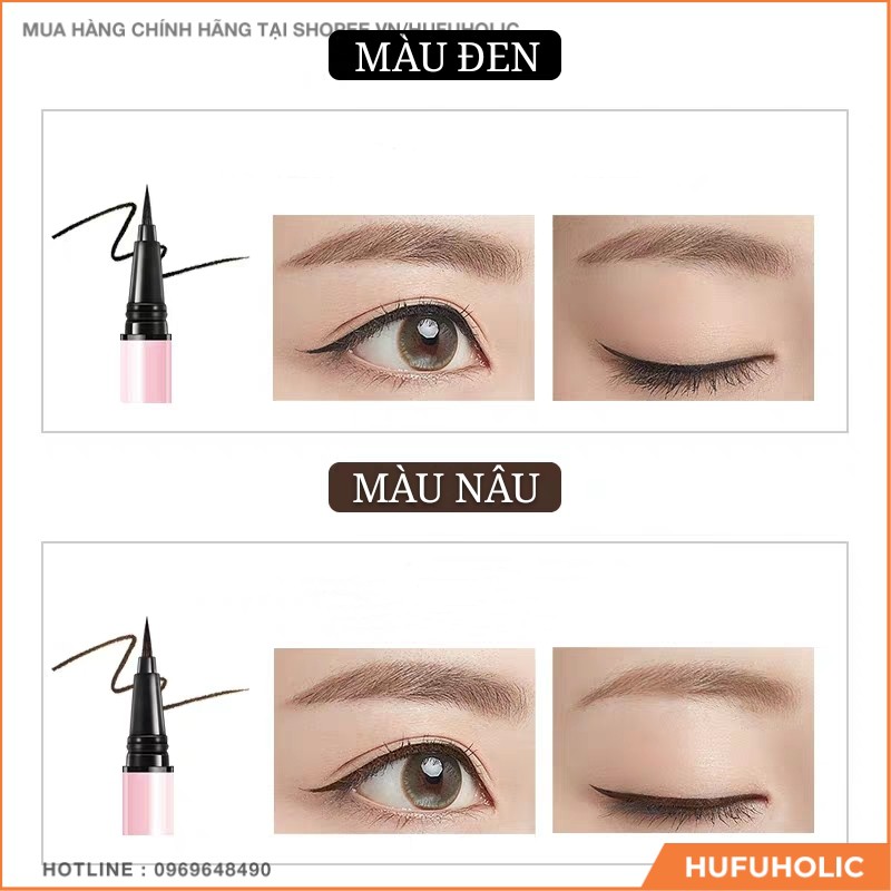 [sale] MAYCREATE – Bút kẻ mắt Charm Cool Black Eyeliner TÔNG 02