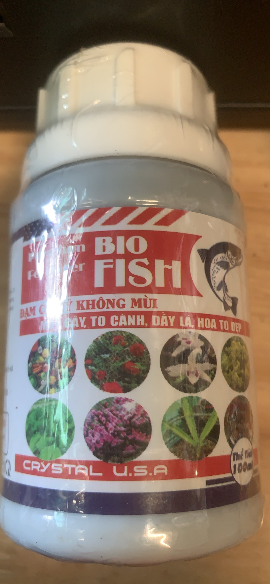 Đạm Cá Mỹ Bio Fish không mùi 100ml