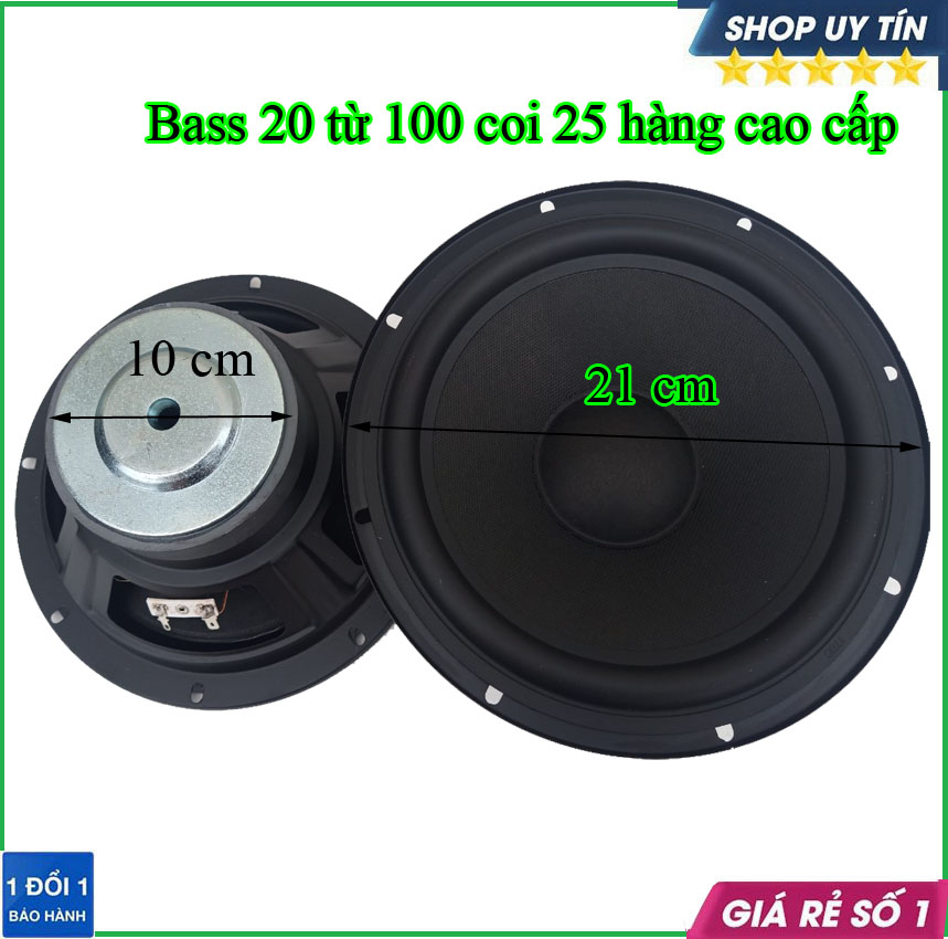 loa bass 20 từ 100