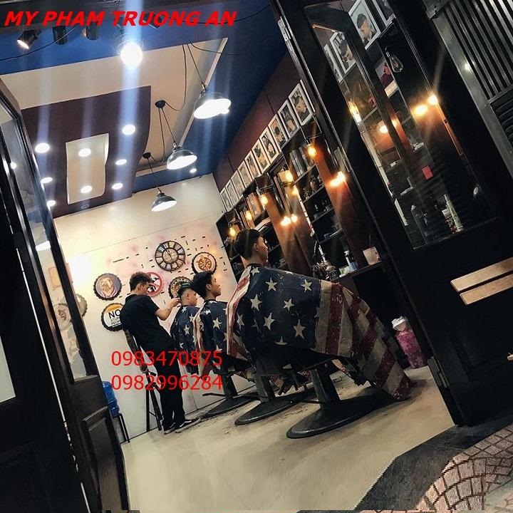 Khăn choàng cắt tóc cờ Mỹ USA cho barbershop