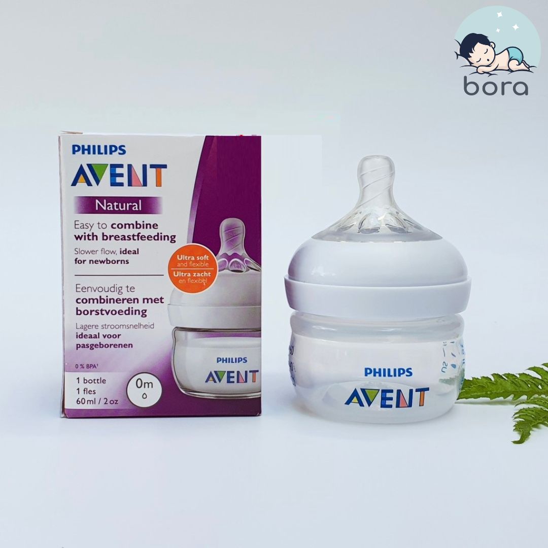 AV natural 60 125 260 330ml milk bottle [select 0-y Knob] [authentic guarantee]
