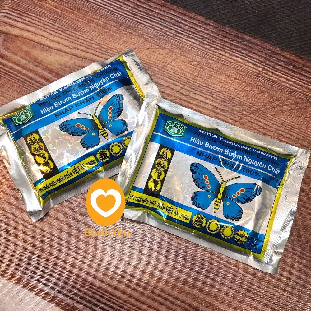 Vỉ 10 ống Vani Hiệu Bươm Bướm (chia lẻ 1 vỉ ) -PL54