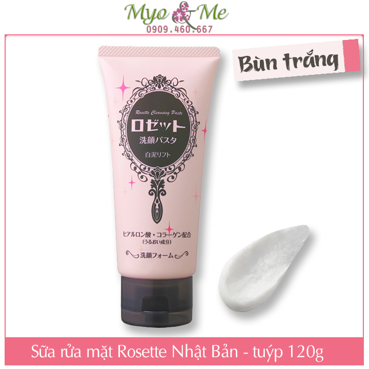 Sữa Rửa Mặt Rosette Nhật Bản từ đất sét