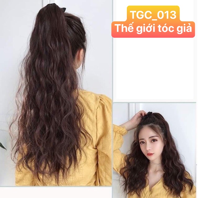 [HCM]TÓC GIẢ CỘT XOĂN SÓNG NƯỚC C013